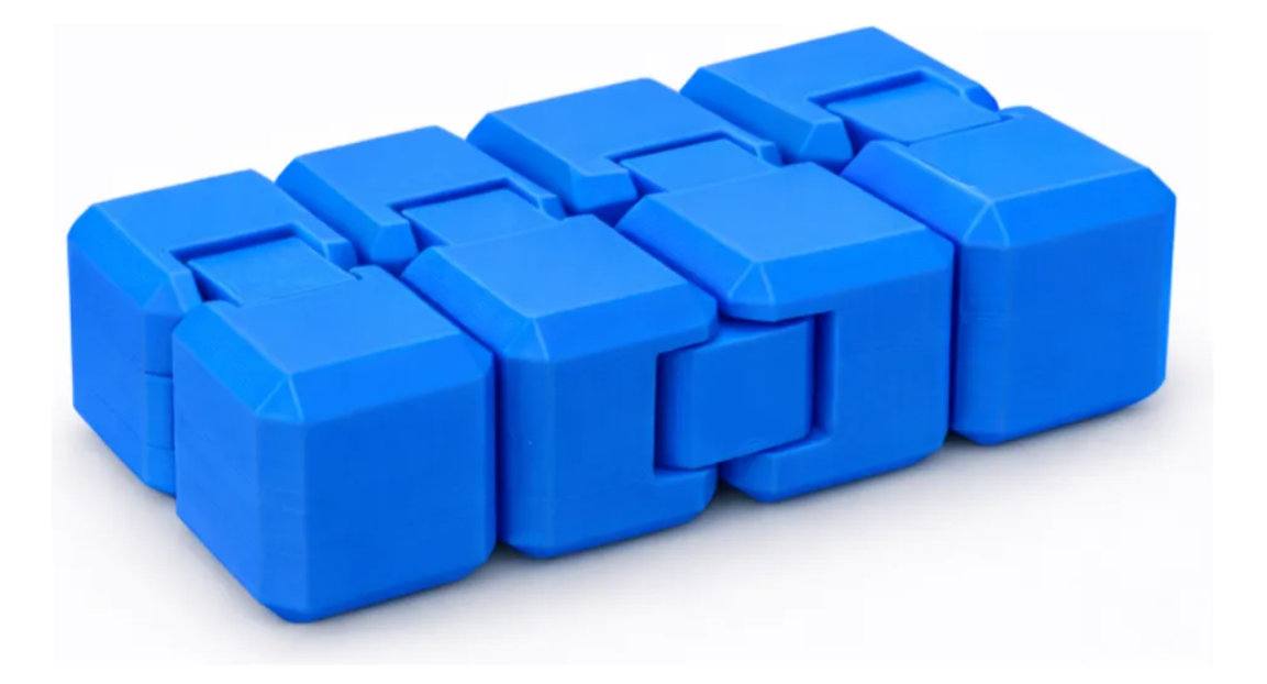 Cubo Infinito Kit 5uni - Brinquedo Terapêutico E Anti-stress
